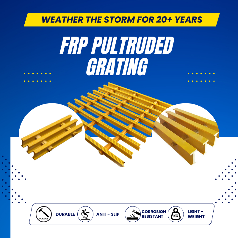 FRP pultruded grating
